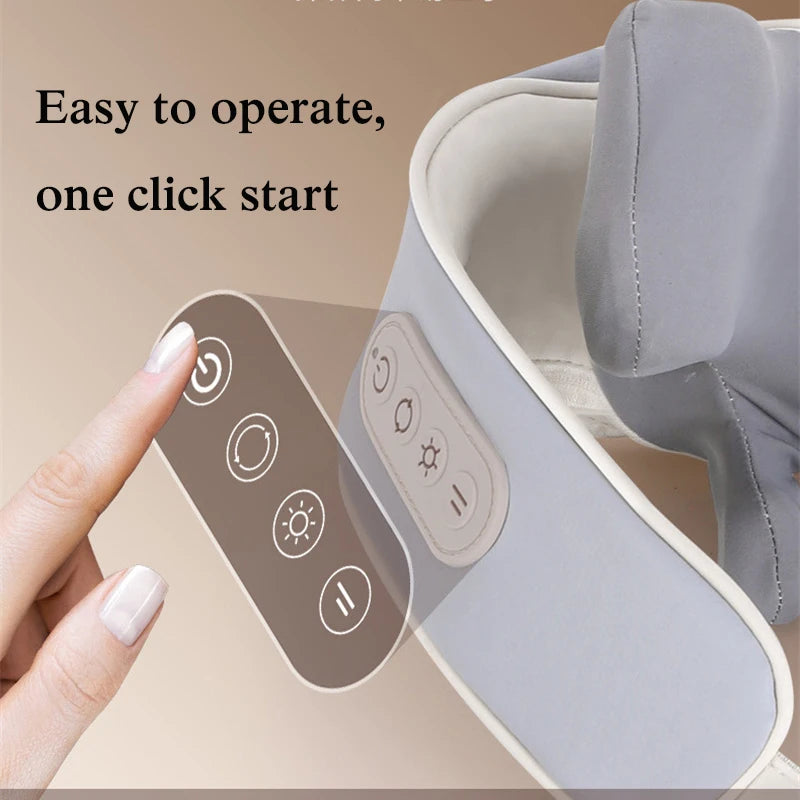 RETHYRA™ Masseur cervical & épaules chauffant à 6 têtes